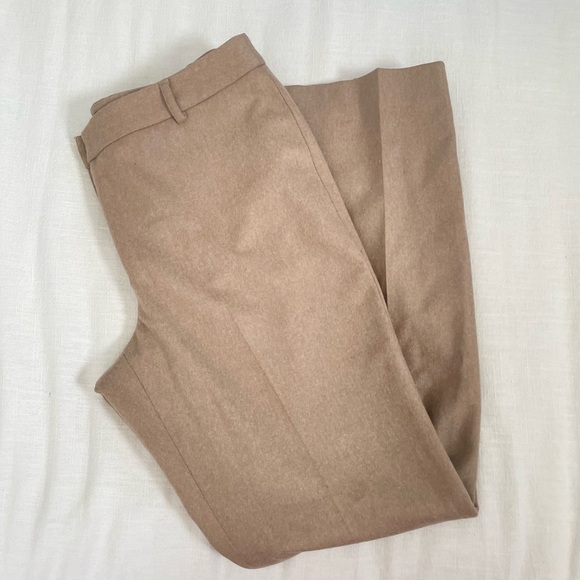 Ann Taylor Straight Leg Dress Pants/Trouser Size 10 Wool Blend Career Business - Picture 1 of 7